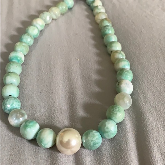 NWOT Blue Stone Jewelry Set - Picture 4 of 4